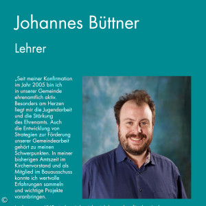 KV Wahlplakat Johannes Büttner