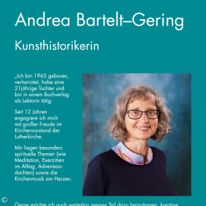 KV Wahlplakat Andrea Bartelt-Gering