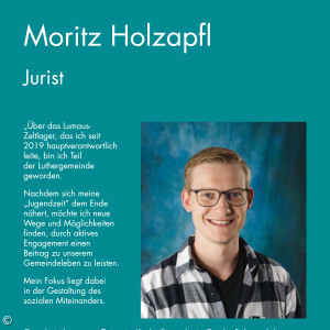 KV Wahlplakat Moritz Holzapfl